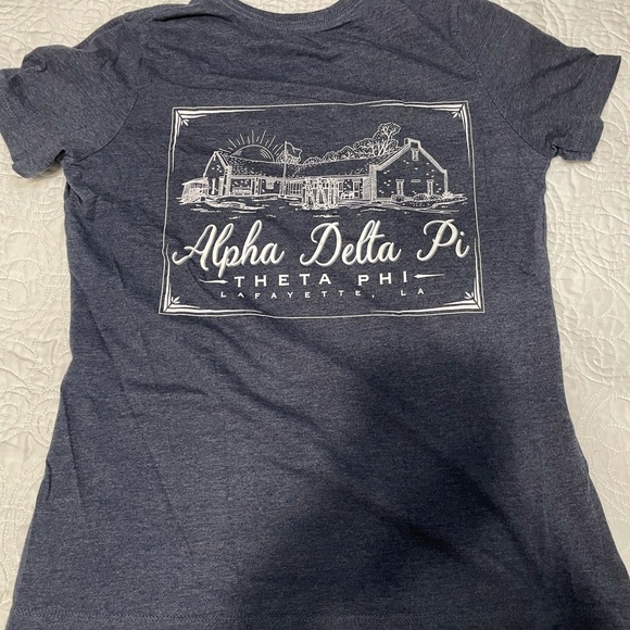 Tops Alpha Delta Pi Founders Day Tee Poshmark